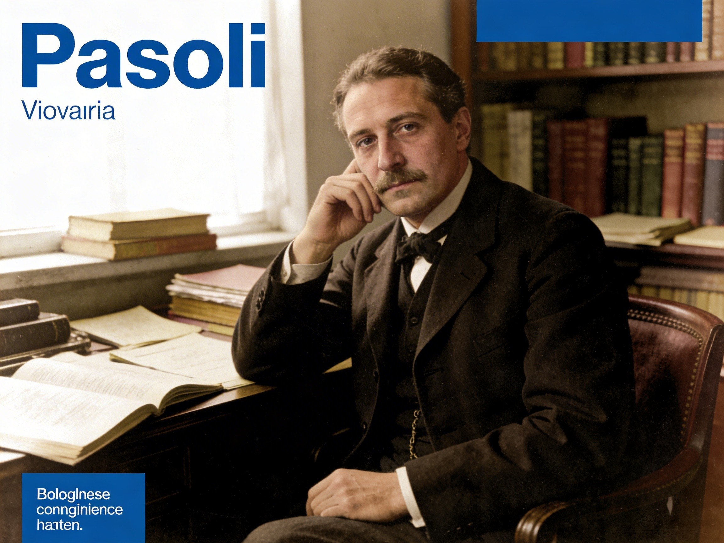 Ritratto giovanile di Giovanni Pascoli